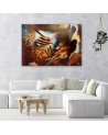 Designer Canvas paintings for living room - Hands of gold | FEEBY