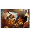 Designer Canvas paintings for living room - Hands of gold | FEEBY