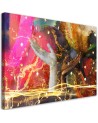 Canvas print - Colourful hands abstract | FEEBY