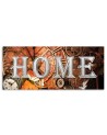 Printed Canvas prints for the home - Home lettering and retro clocks | FEEBY