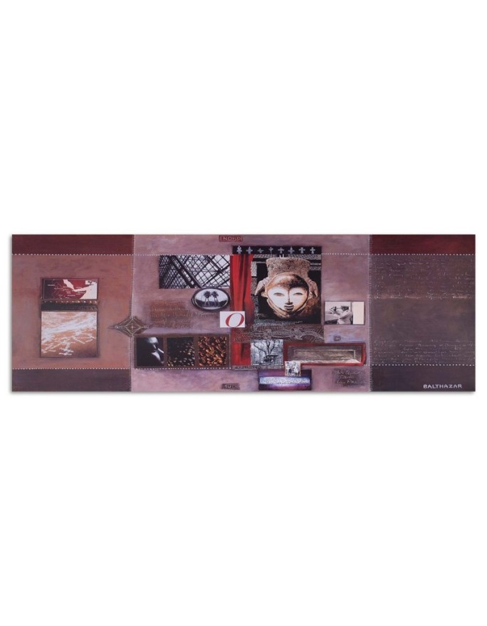 Canvas prints for modern living room - Collage of old photographs | FEEBY