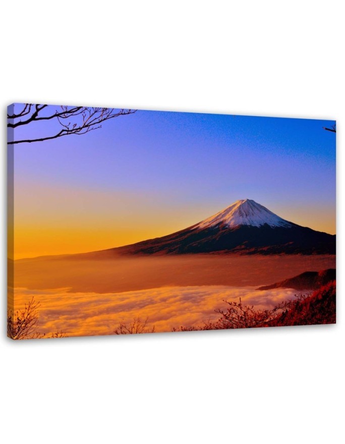 Canvas prints for bedroom modern - Mount Fuji Japan landscape | FEEBY