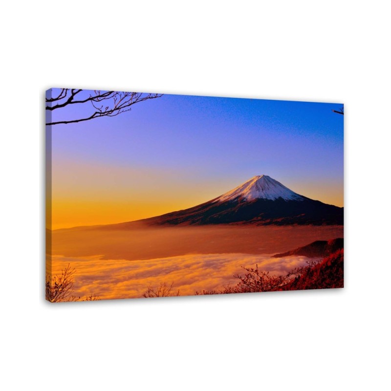 Canvas prints for bedroom modern - Mount Fuji Japan landscape | FEEBY