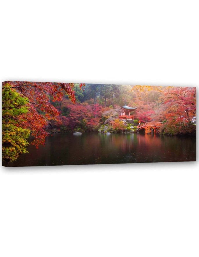 Canvas prints for modern living room - Japan in autumn colours | FEEBY