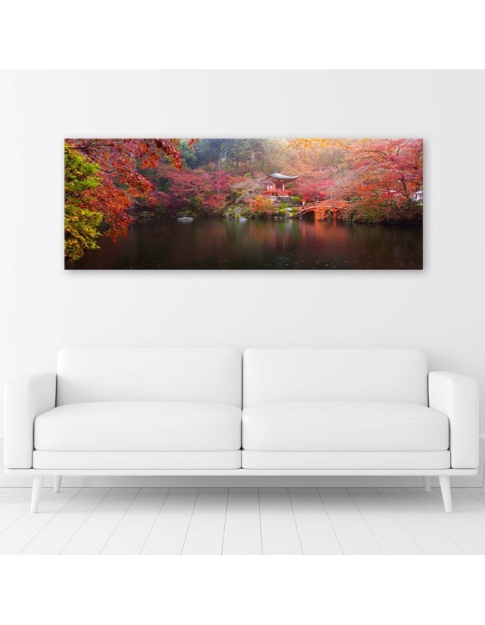 Canvas prints for modern living room - Japan in autumn colours | FEEBY