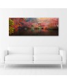 Canvas prints for modern living room - Japan in autumn colours | FEEBY