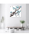 Canvas prints for modern living room - Cherry blossom Japan | FEEBY