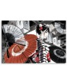 Stylish Canvas paintings for the home - Geisha with fan | FEEBY