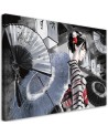 Stylish Canvas paintings for the home - Geisha with fan | FEEBY