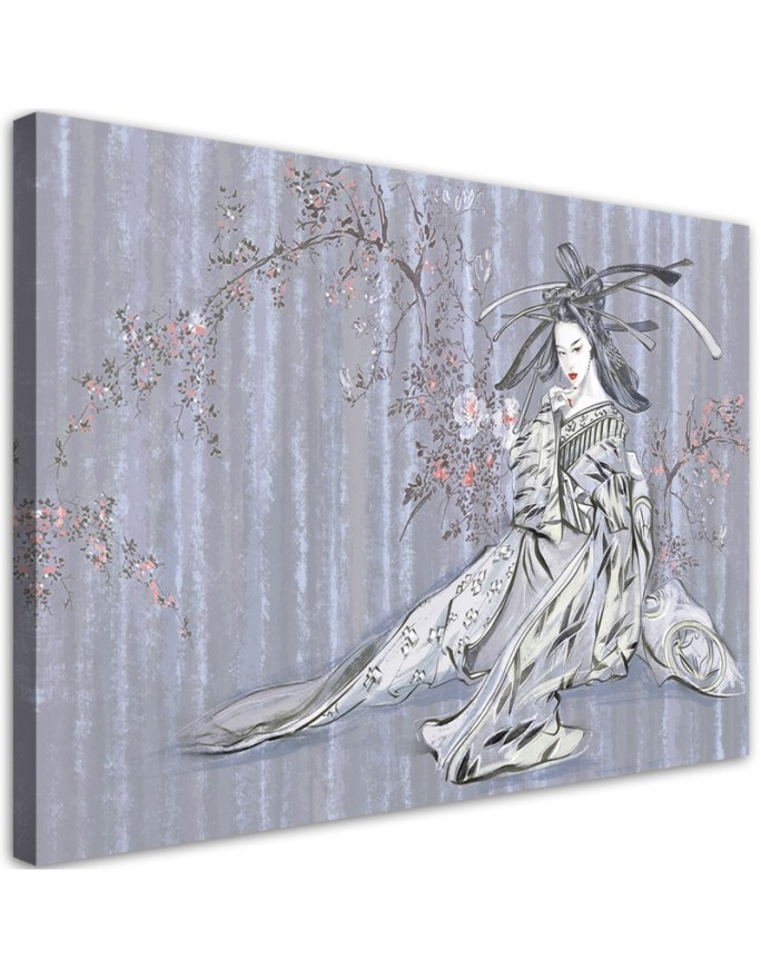 Pictures on Canvas idea for bedroom - Traditional Japanese geisha | FEEBY