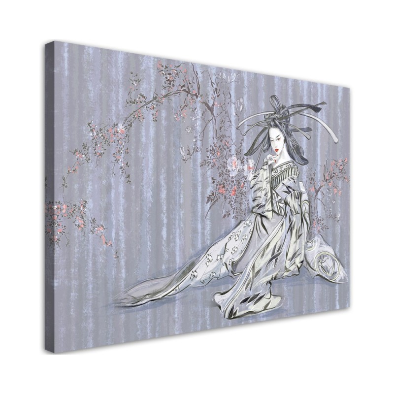Pictures on Canvas idea for bedroom - Traditional Japanese geisha | FEEBY