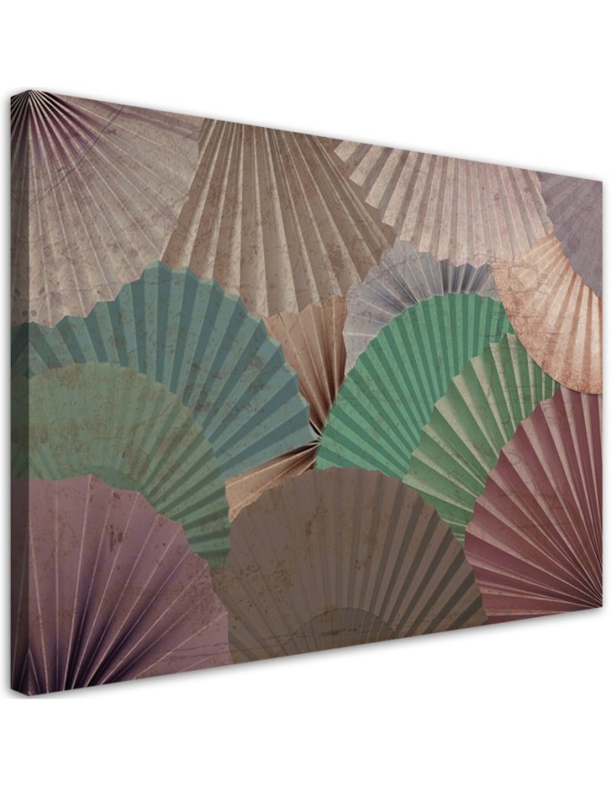 Print painting for living room - Orient fans | FEEBY