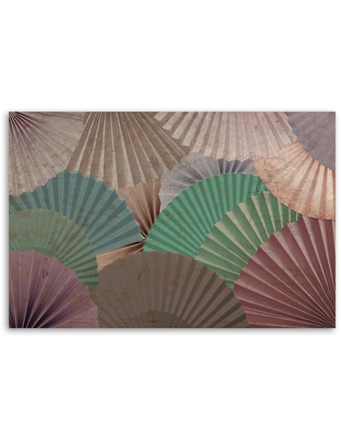Print painting for living room - Orient fans | FEEBY