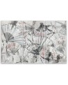 Living room wall painting 3-panel - Japanese fans | FEEBY