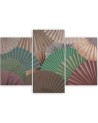 Paintings for living room triptych - Orient fans | FEEBY