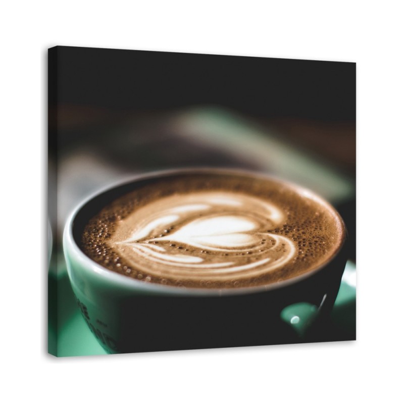 Canvas paintings for the kitchen - Coffee cup | FEEBY