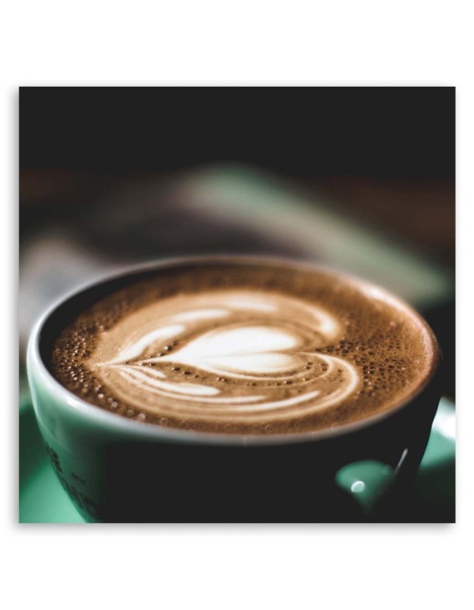 Canvas paintings for the kitchen - Coffee cup | FEEBY