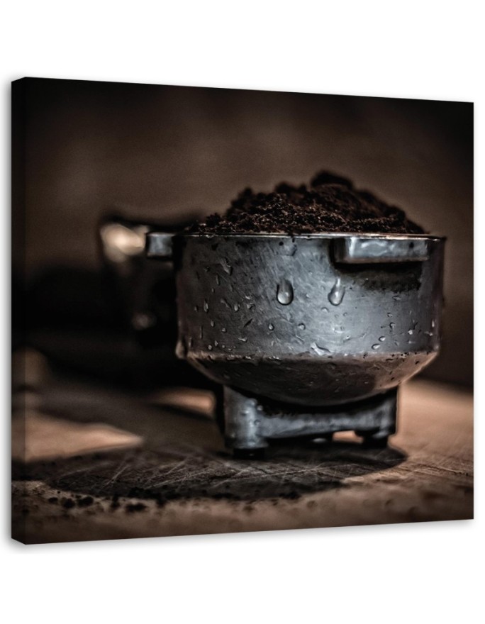 Canvas print Ground coffee