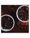 Canvas print for the kitchen - Coffee beans | FEEBY