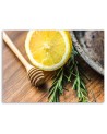 Elegant Canvas paintings for the kitchen - Lemon and rosemary | FEEBY