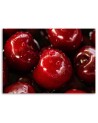 Canvas prints for modern kitchen - Water drop cherries | FEEBY