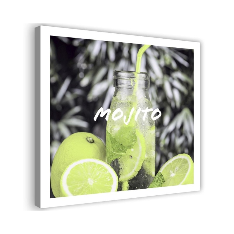 Modern canvas painting for the kitchen - Mojito | FEEBY
