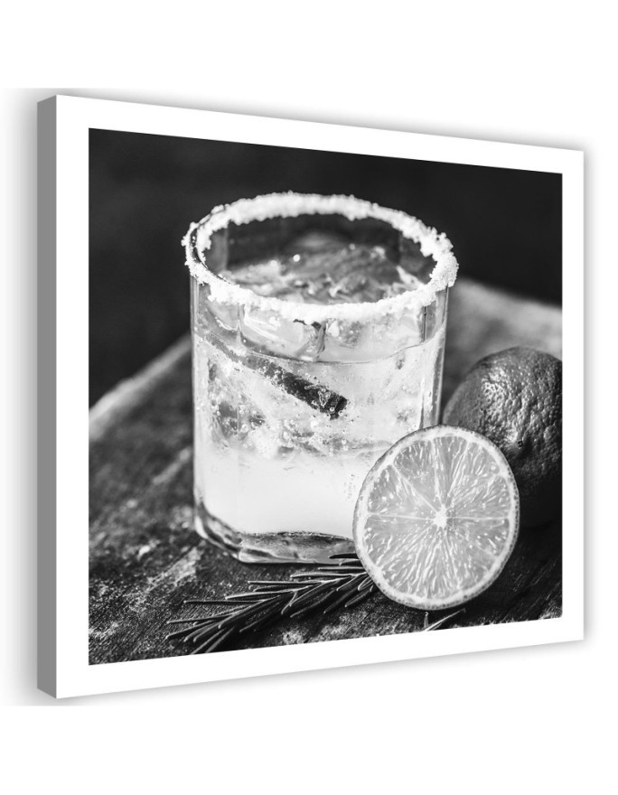 Canvas painting for kitchen - Drink with lemon | FEEBY