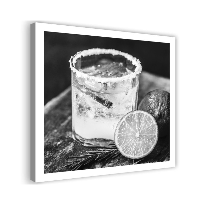 Canvas painting for kitchen - Drink with lemon | FEEBY