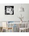 Canvas painting for kitchen - Drink with lemon | FEEBY