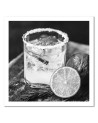 Canvas painting for kitchen - Drink with lemon | FEEBY