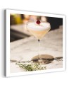 Canvas painting for kitchen - Drink with cherry | FEEBY