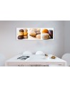 Printable Canvas painting for kitchen - Pastry macarons | FEEBY
