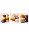 Printable Canvas painting for kitchen - Pastry macarons | FEEBY