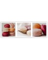 Modern Canvas paintings for kitchen - Sweet macarons set | FEEBY