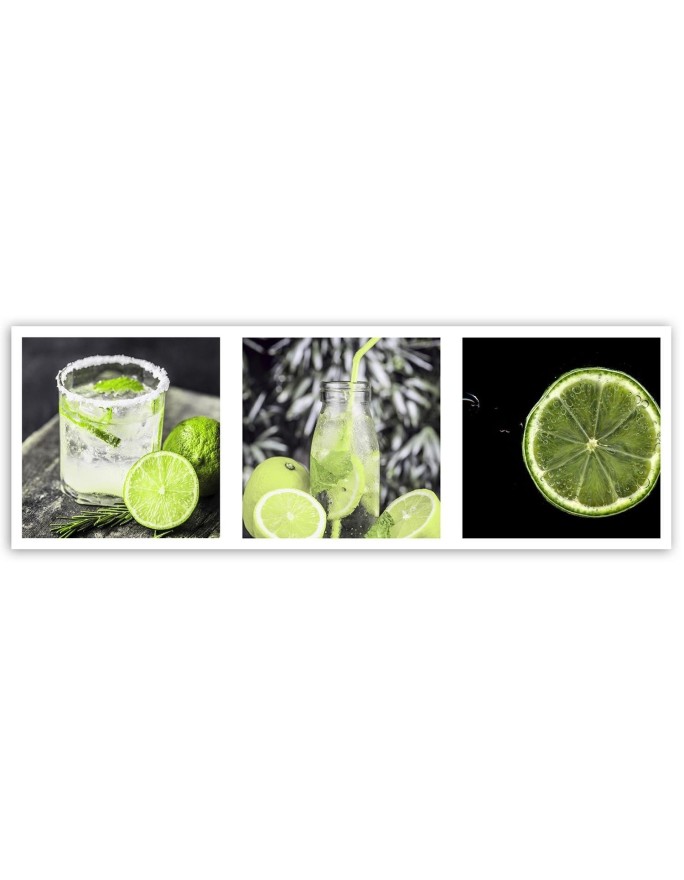 Canvas painting - Lime set for kitchen | FEEBY