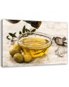Canvas painting for kitchen - Olive oil | FEEBY