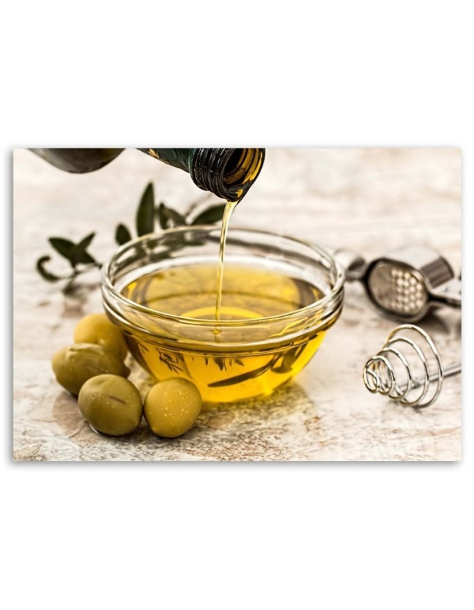 Canvas painting for kitchen - Olive oil | FEEBY