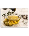 Canvas painting for kitchen - Olive oil | FEEBY