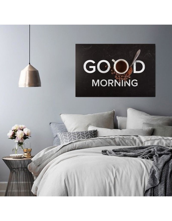 Wall painting for kitchen - Good morning coffee | FEEBY