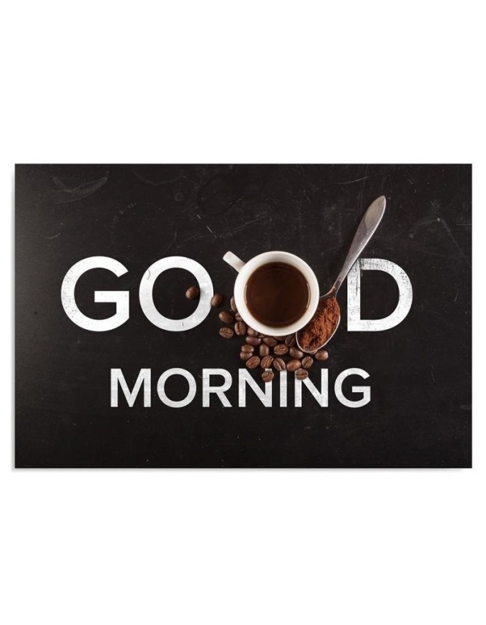 Wall painting for kitchen - Good morning coffee | FEEBY
