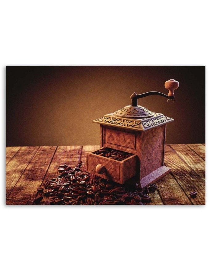 Kitchen Canvas painting - Coffee grinder | FEEBY