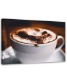 Wall art painting for kitchen - Latte Coffee cup | FEEBY