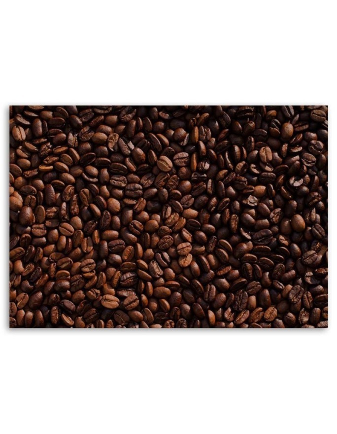 Modern wall art painting for kitchen - Coffee beans | FEEBY