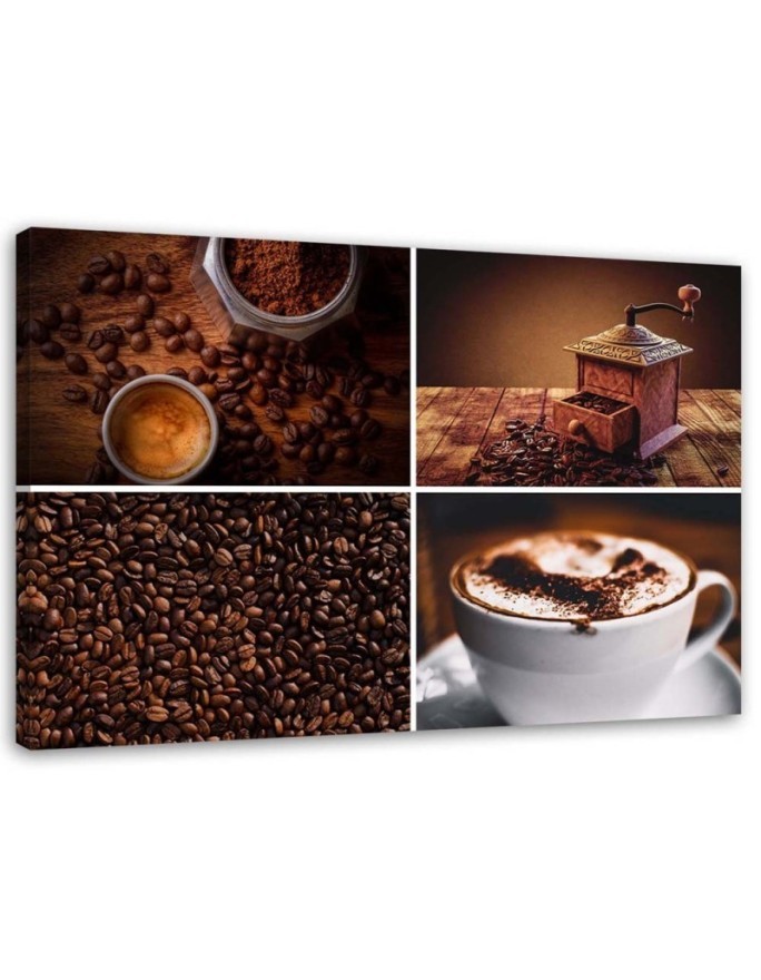 Stylish Canvas paintings for the kitchen - Coffee beans grinder | FEEBY