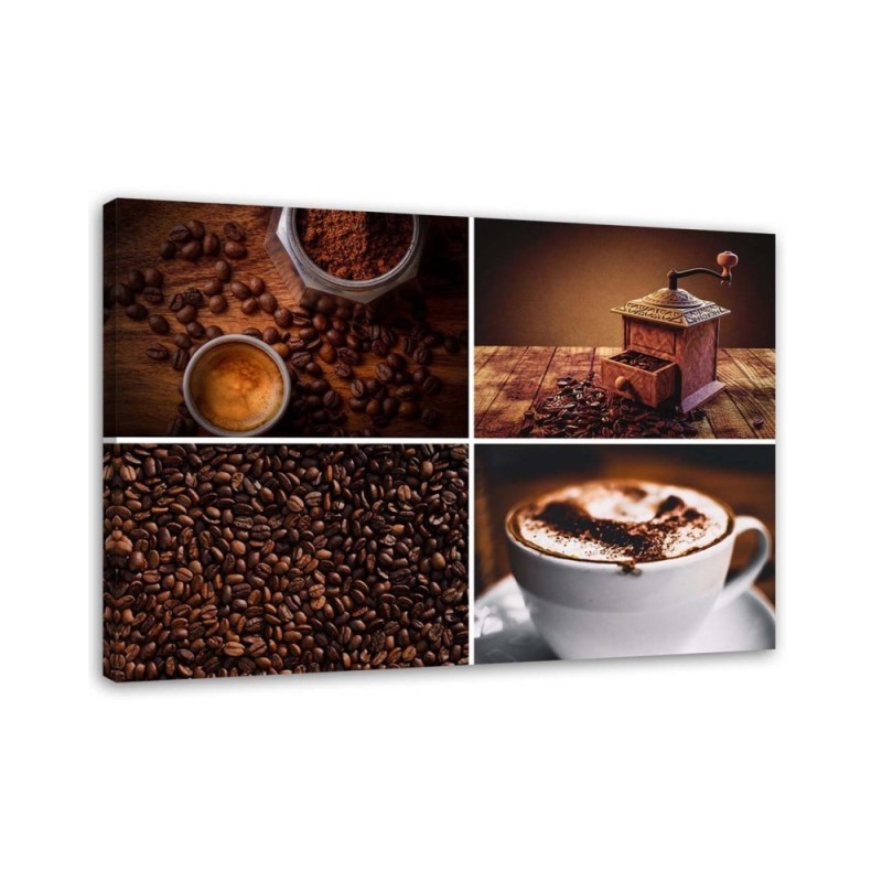 Stylish Canvas paintings for the kitchen - Coffee beans grinder | FEEBY