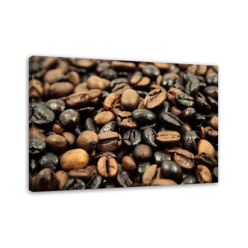 Canvas painting for the kitchen - Coffee beans | FEEBY