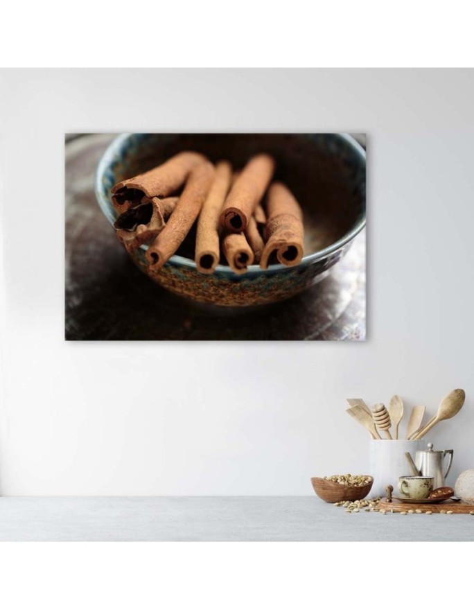 Stylish Canvas paintings for the kitchen - Cinnamon sticks | FEEBY