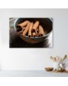 Stylish Canvas paintings for the kitchen - Cinnamon sticks | FEEBY