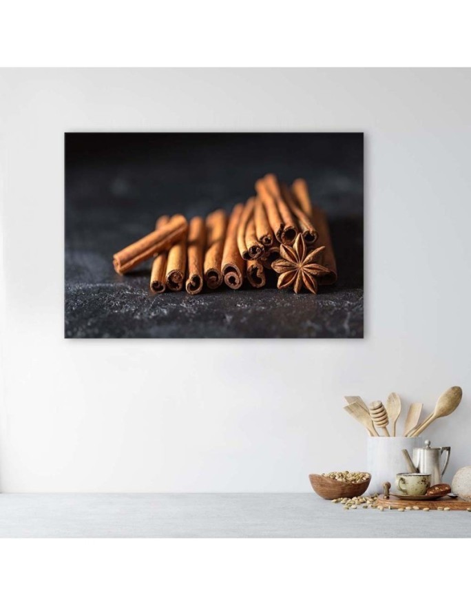Modern Canvas paintings for the kitchen - Cinnamon | FEEBY