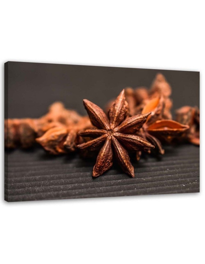 Canvas painting for the kitchen - Cinnamon and aniseed | FEEBY